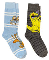 RUGRATS Men’s 2 Pair Of Socks TOMMY, SPIKE & REPTAR - Novelty Socks And Slippers