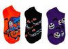 DISNEY NIGHTMARE BEFORE CHRISTMAS Ladies 3 Pair Of No Show Halloween Socks Jack, Sally & Zero - Novelty Socks And Slippers
