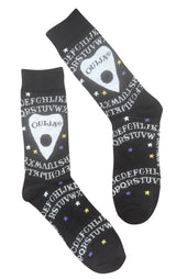 OUIJA Board Game Men’s HALLOWEEN Socks - Novelty Socks And Slippers
