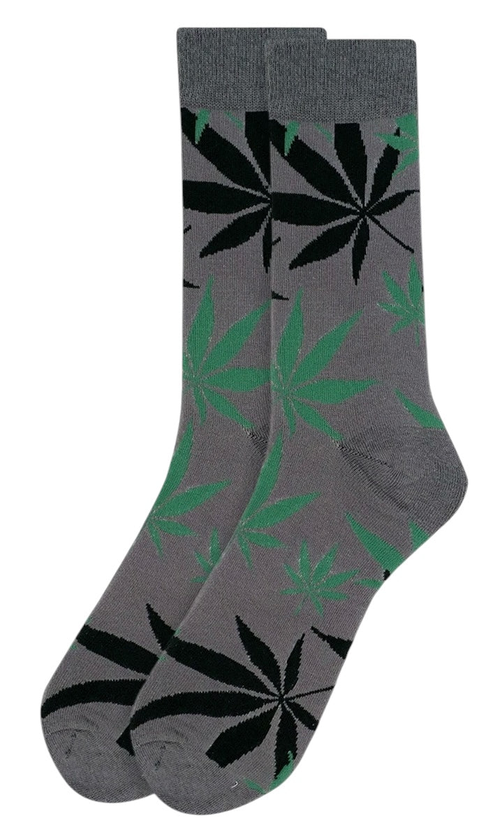 MARIJUANA POT Ladies Socks PARQUET Brand (Choose Color) - Novelty Socks And Slippers