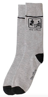 THE OFFICE TV SHOW Men’s DUNDER MIFFLIN PAPER COMPANY Socks (CHOOSE PATTERN)