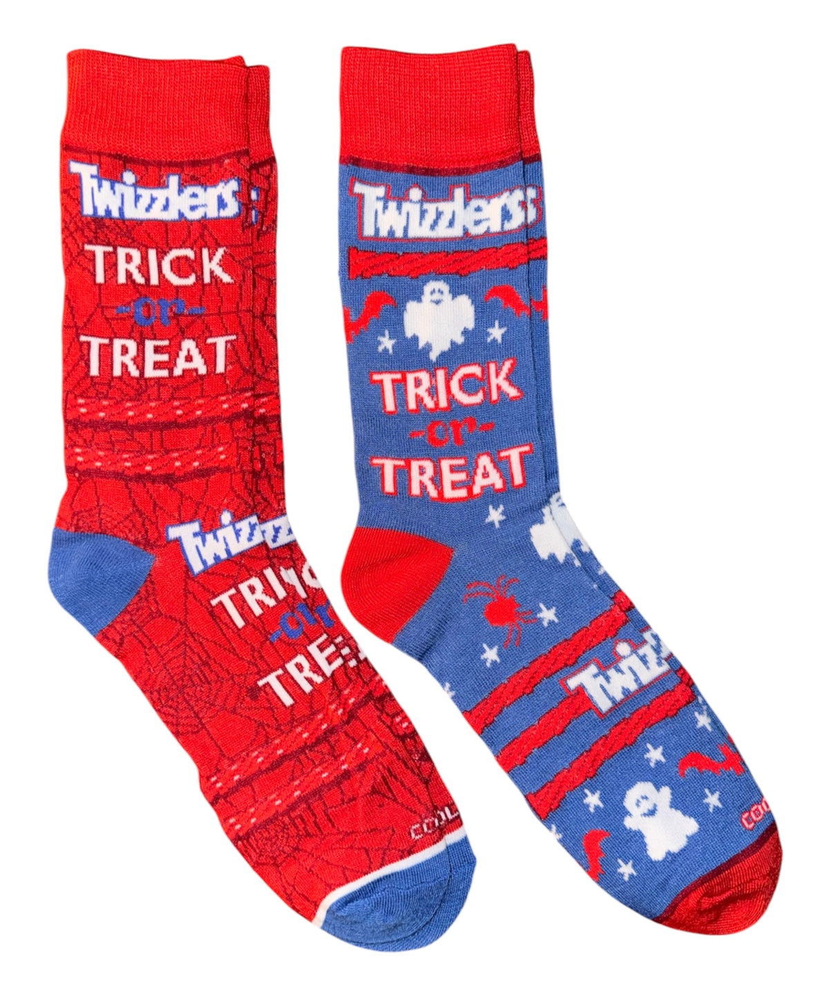 TWIZZLERS CANDY Men’s 2 Pair Of HALLOWEEN Socks ‘TRICK OR TREAT’ COOL SOCKS Brand