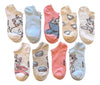 Disney The ARISTOCATS Ladies 9 Pair Of Low Show Socks MARIE THE CAT - Novelty Socks And Slippers