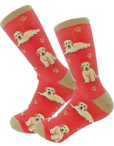 GOLDENDOODLE Dog Adult Unisex Socks By E&S Pets Choose Style