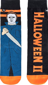 HALLOWEEN II MICHAEL MYERS Men’s Socks ODD SOX BRAND - Novelty Socks for Less