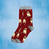 PUG DOG Adult Unisex Socks By E&S Pets Choose Style
