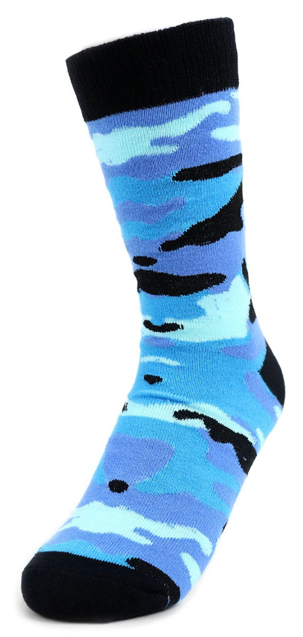 PARQUET Brand Ladies CAMOFLAUGE Socks (CHOOSE COLOR) - Novelty Socks And Slippers