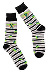 STAR WARS MANDALORIAN Men’s BABY YODA WITH FROGS Socks - Novelty Socks And Slippers