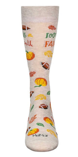 FOOTBALL & FALL Y’ALL Men’s Harvest Socks MeMoi Brand - Novelty Socks And Slippers