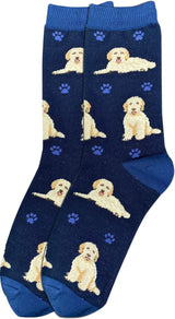 GOLDENDOODLE Dog Adult Unisex Socks By E&S Pets Choose Style