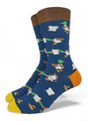 MALLARD DUCKS & BREAD Men's Socks Good Luck Sock Brand - Novelty Socks And Slippers