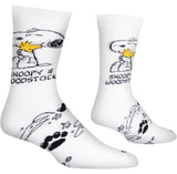 PEANUTS Unisex SNOOPY & WOODSTOCK Socks (CHOOSE SIZE) COOL SOCKS Brand - Novelty Socks And Slippers