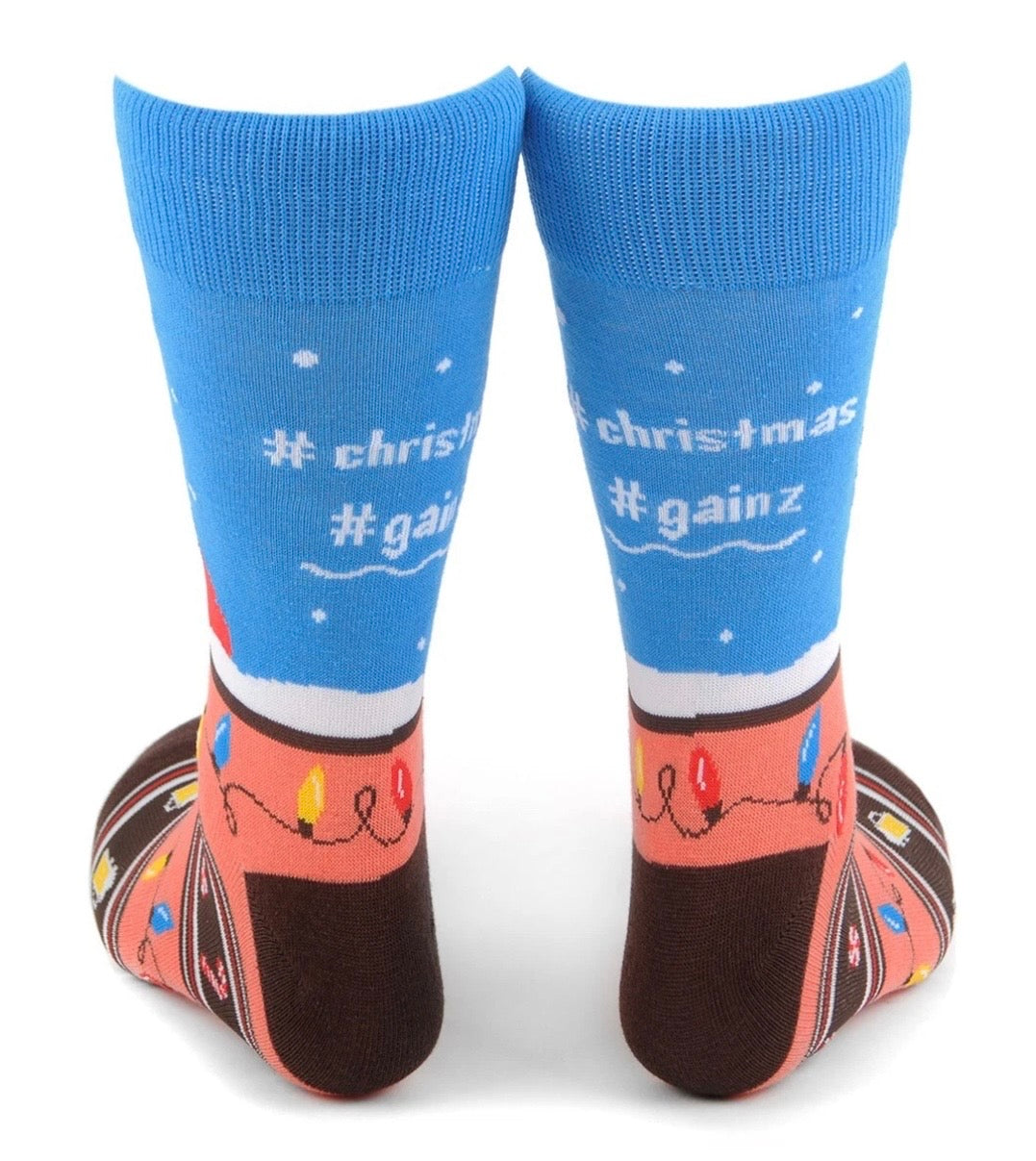 CHRISTMAS Men's Crew Socks PARQUET Brand (CHOOSE FROM 17 STYLES)