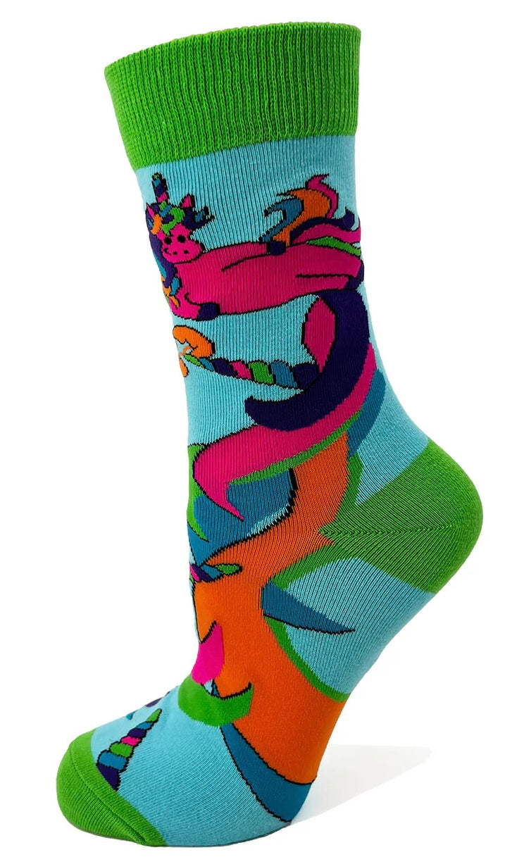 FABDAZ BRAND LADIES ‘I’D SHANK A BITCH FOR YOU RIGHT IN THE KIDNEY’ SOCKS - Novelty Socks And Slippers