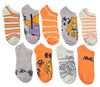 CARE BEARS Ladies 9 Pair Of HALLOWEEN Low Show Socks ‘EEEK’ - Novelty Socks And Slippers