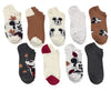 DISNEY Ladies MICKEY MOUSE 9 Pair Of Harvest Fall Low Show Socks - Novelty Socks And Slippers
