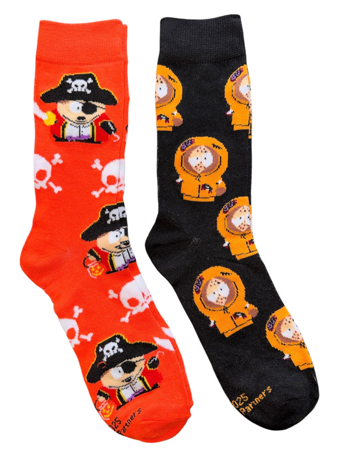 SOUTH PARK Men’s HALLOWEEN 2 Pair Of Socks Kenny & Eric ODD SOX Brand
