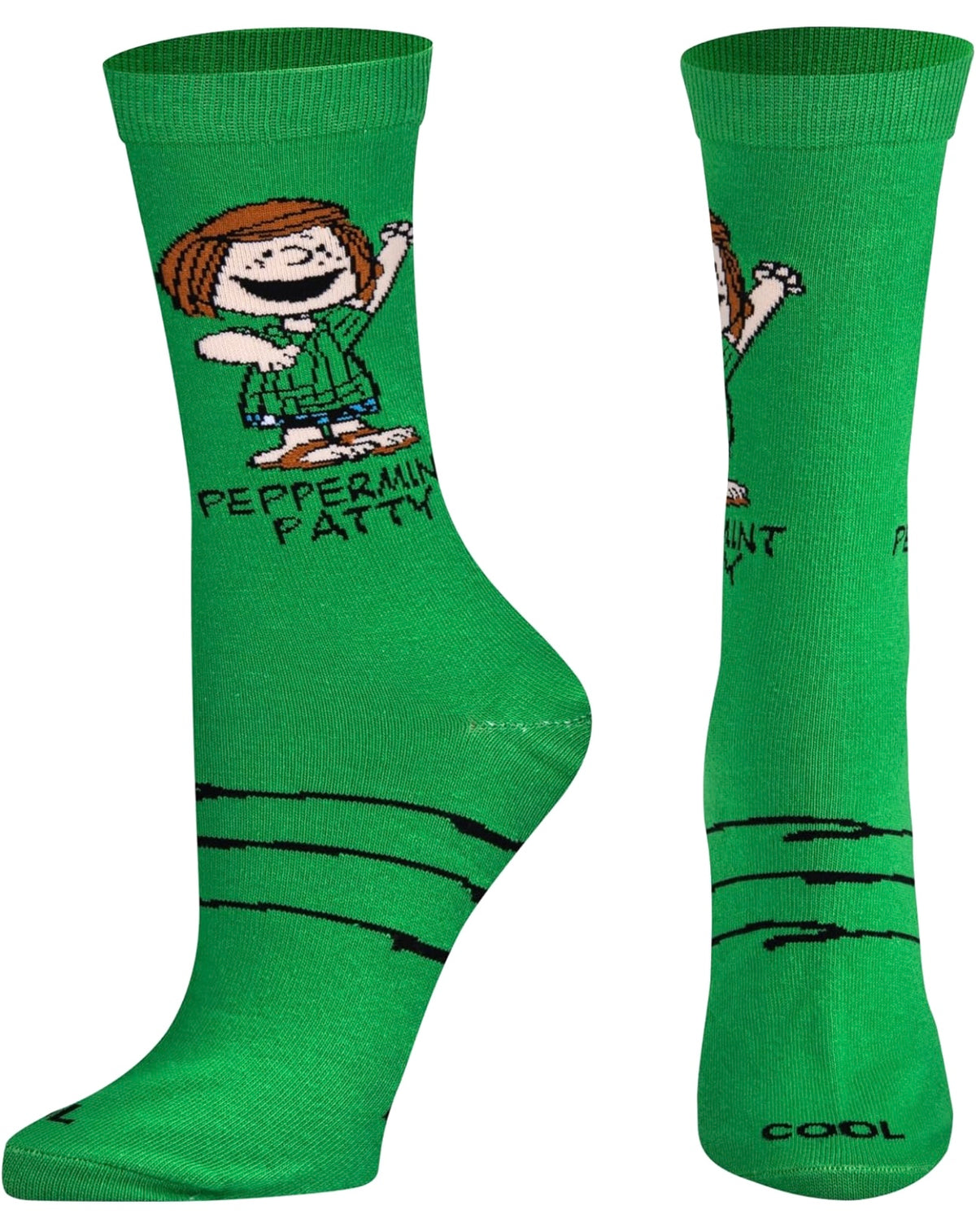 PEANUTS Unisex PEPPERMINT PATTY Socks COOL SOCKS Brand - Novelty Socks And Slippers