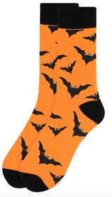 Halloween Men's Crew Socks Parquet Brand (CHOOSE FROM 15+ STYLES)