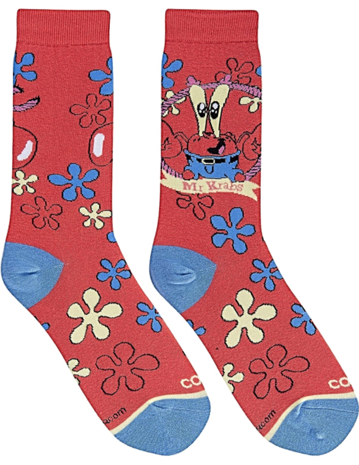 COOL SOCKS BRAND Ladies SPONGEBOB SQUAREPANTS Socks ‘BABY KRABS’ - Novelty Socks for Less