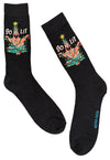 SPONGEBOB SQUAREPANTS CHRISTMAS Men's PATRICK Socks 'SO LIT' - Novelty Socks And Slippers