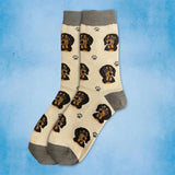 BLACK DACHSHUND Dog Adult Unisex Socks By E&S Pets Choose Style