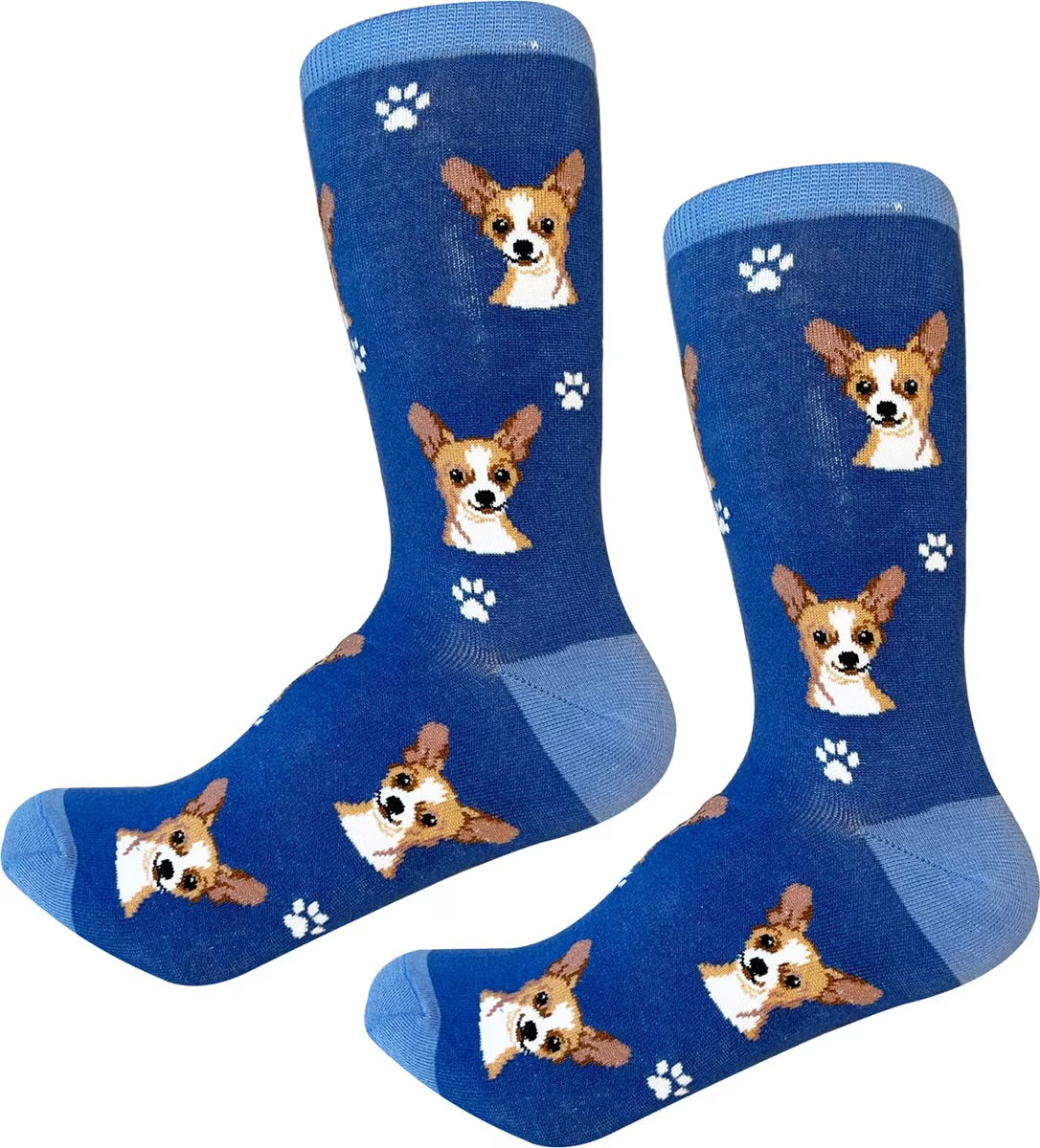 TAN CHIHUAHUA Dog Adult Unisex Socks By E&S Pets Choose Style