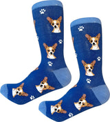TAN CHIHUAHUA Dog Adult Unisex Socks By E&S Pets Choose Style