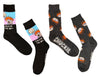 RUGRATS Men’s 2 Pair CHUCKIE & TOMMY Socks ‘CHILD OF THE 90’s’ - Novelty Socks And Slippers