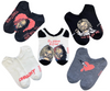 CHUCKY The Movie Ladies VALENTINES DAY 5 Pair Of No Show Socks ‘BE MINE 4 EVER’ - Novelty Socks And Slippers