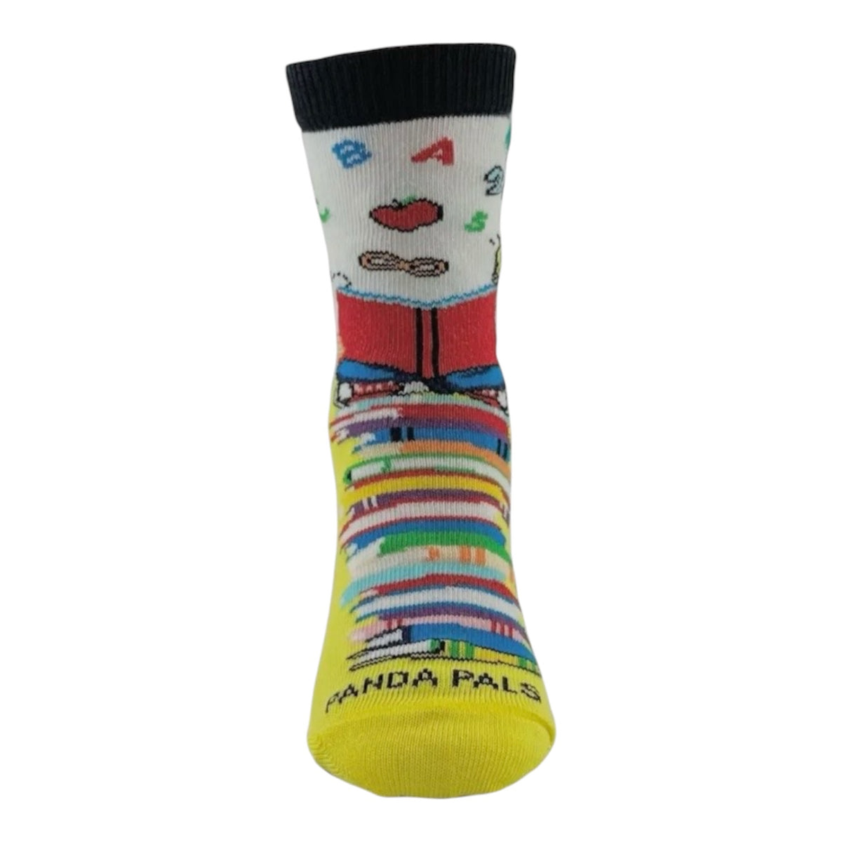 POWER OF BOOKS Unisex Kids Socks Age 5-7 SOCK PANDA Brand - Novelty Socks And Slippers
