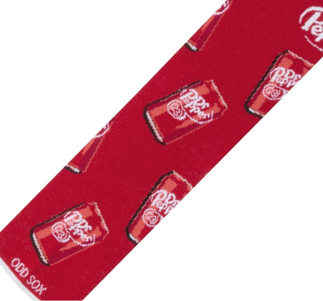 DR. PEPPER Soda Unisex Socks COOL SOCKS Brand Large Feet - Novelty Socks And Slippers