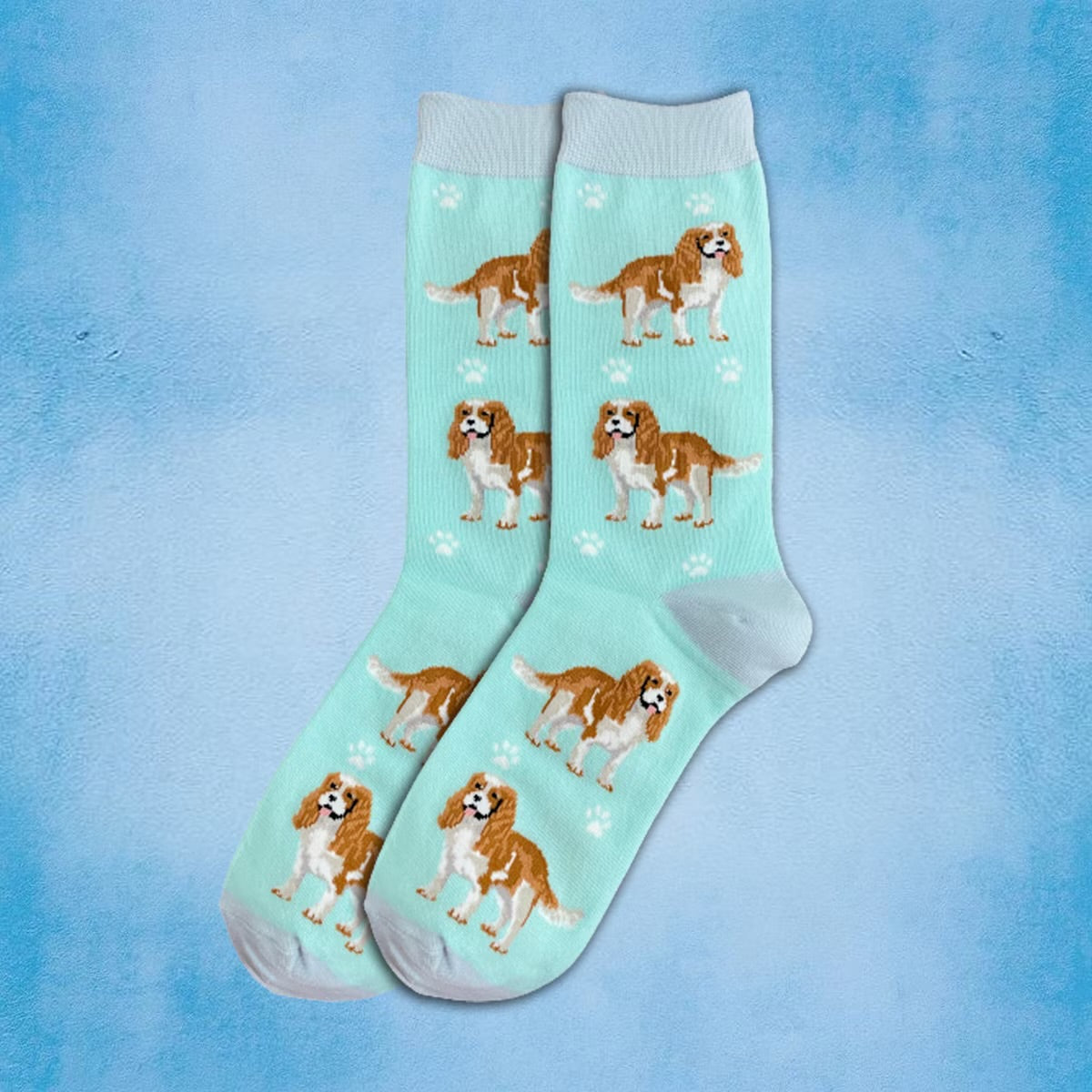 CAVALIER KING CHARLES Dog Adult Unisex Socks By E&S Pets Choose Style