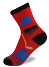 FOOZYS Brand Kids HOCKEY Socks Ages 5-10 - Novelty Socks And Slippers