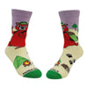 HIKING BEAR Unisex Kids Socks Kids Age 3-5 Shoe Size 7-12 SOCK PANDA Brand - Novelty Socks And Slippers