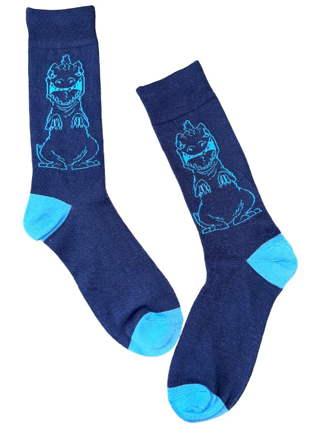 NICKELODEON RUGRATS Men's REPTAR Socks - Novelty Socks And Slippers