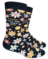 GROOVY THINGS CO Brand Menβs FUCK ALL THE WAY OFF Socks - Novelty Socks And Slippers