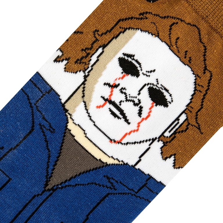 HALLOWEEN II MEN’S MICHAEL MYERS 360 SOCKS ODD SOX BRAND