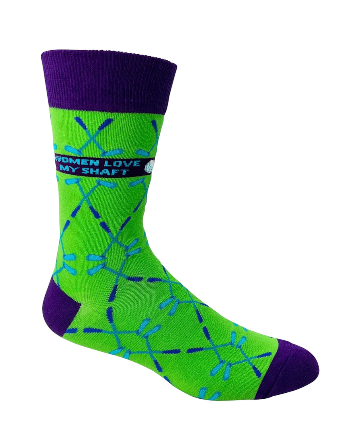 WOMEN LOVE MY SHAFT Men’s GOLF Socks FABDAZ BRAND - Novelty Socks And Slippers
