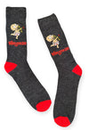 RUGRATS Men's TOMMY PICKLES VALENTINES DAY Socks 'WINGMAN' - Novelty Socks And Slippers