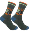 SHUT UP & FISH Adult Unisex FISHING Socks FUNATIC Brand - Novelty Socks And Slippers