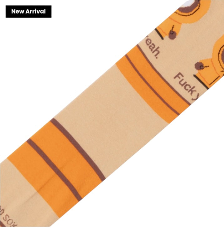 SOUTH PARK KENNY Unisex Socks FUCK YEAH Cool Socks Brand Large Feet - Novelty Socks And Slippers