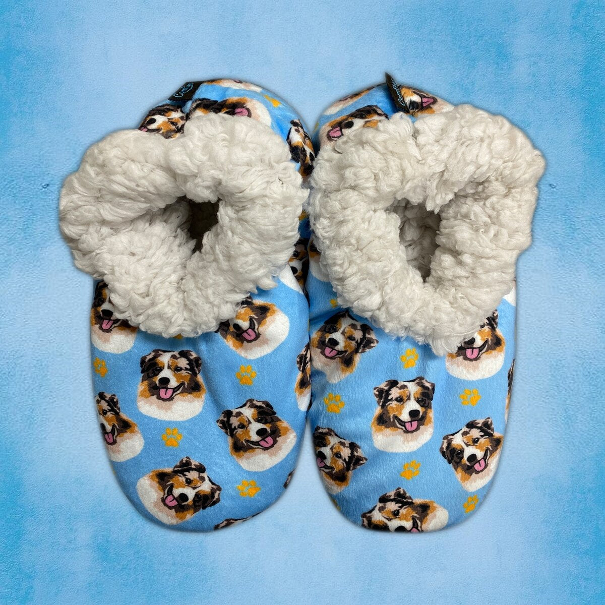 AUSTRALIAN SHEPHERD Dog Ladies Non-Slip Slippers COMFIES BRAND By E&S Pets