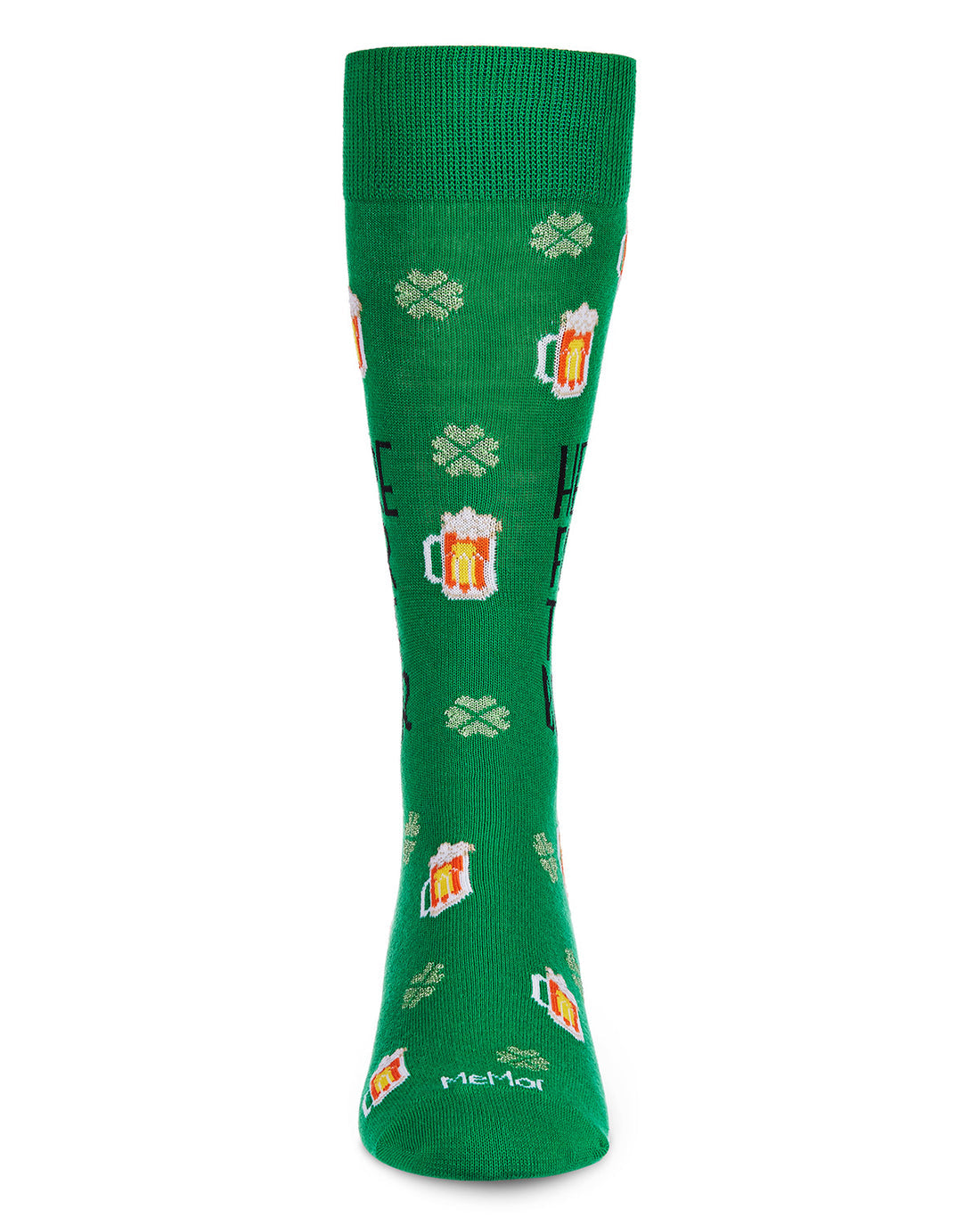 ST. PATRICKS DAY Men's SOCKS ‘HERE FOR THE BEER’ MeMoi BRAND