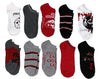 FRIDAY THE 13th LADIES 10 PAIR OF JASON VOORHEES NO SHOW SOCKS - Novelty Socks And Slippers
