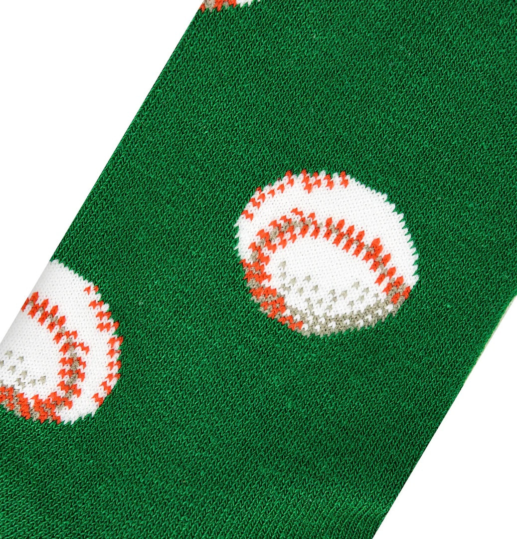 COOL SOCKS Brand Unisex Kids BASEBALL Socks - Novelty Socks And Slippers