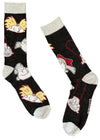 HEY ARNOLD MEN’S SOCKS WITH GERALD JOHANNSEN, HELGA & HAROLD BERMAN - Novelty Socks And Slippers