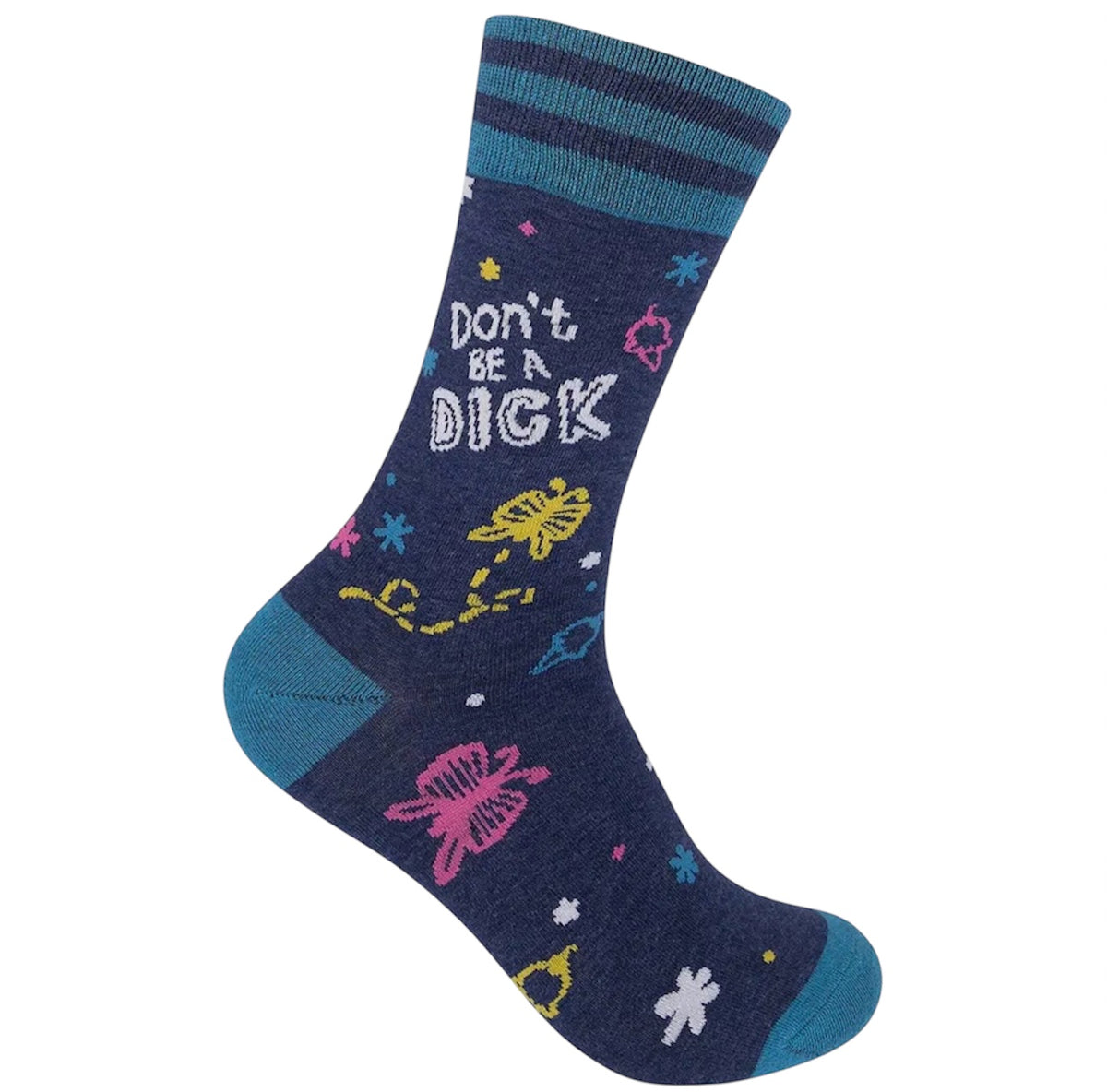 DON’T BE A DICK Adult Unisex Socks FUNATIC Brand - Novelty Socks And Slippers