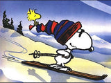 PEANUTS Men’s 2 Pair Of Socks SNOOPY & WOODSTOCK ‘CHILL OUT’ 'SKI PRO'
