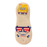 SPONGEBOB SQUAREPANTS Ladies PATRIOTIC BOB Ladies 2 Pair Of No Show Liner Socks